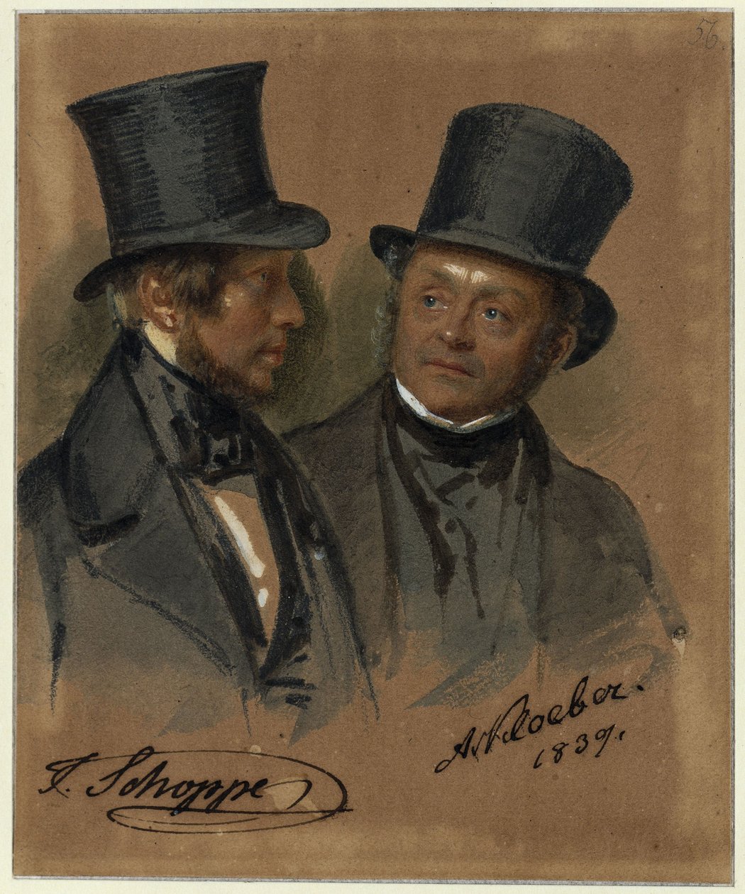 August v. Kloeber, Julius Schoppe alkotó: Franz Krüger