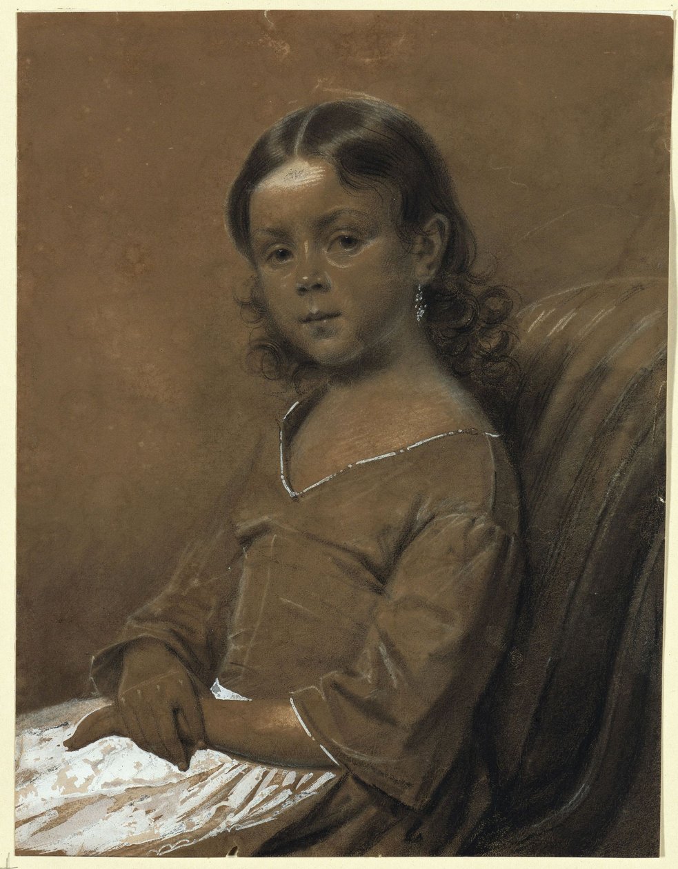 Auguste Taglioni gyermekként alkotó: Franz Krüger