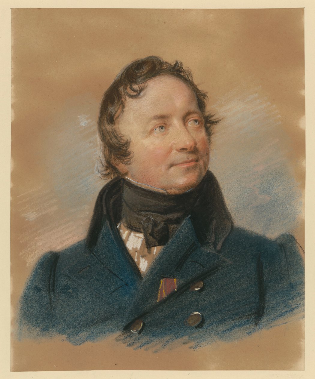 Karl Friedrich Wichmann szobrász portréja alkotó: Franz Krüger
