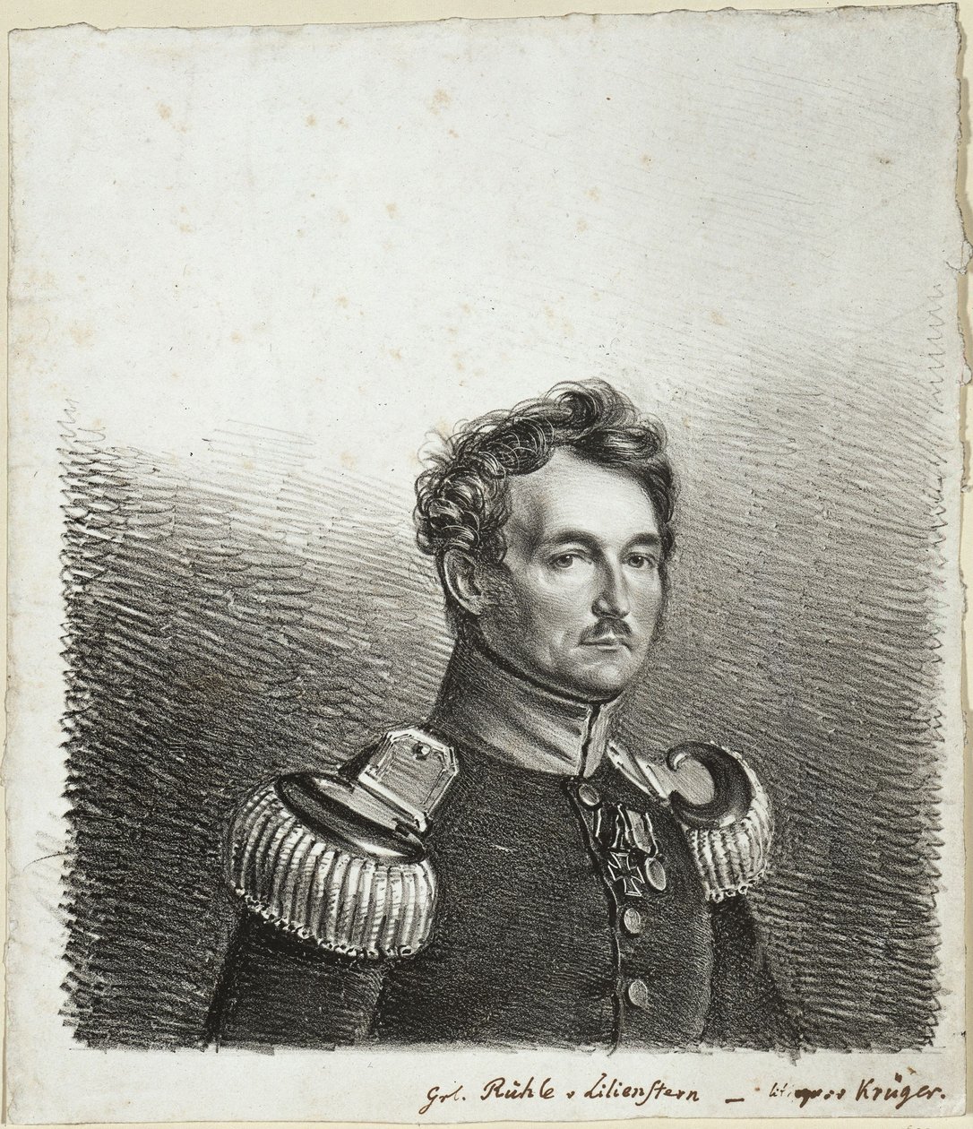 Rühle von Lilienstern gróf alkotó: Franz Krüger
