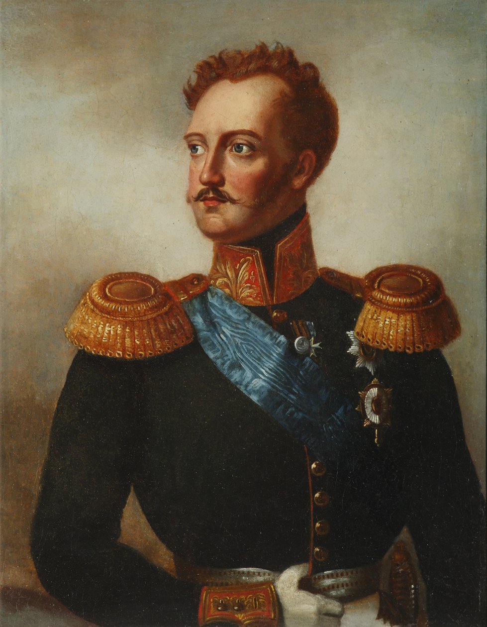 Alexander von Benckendorff gróf portréja 1783-1844 alkotó: Franz Krüger