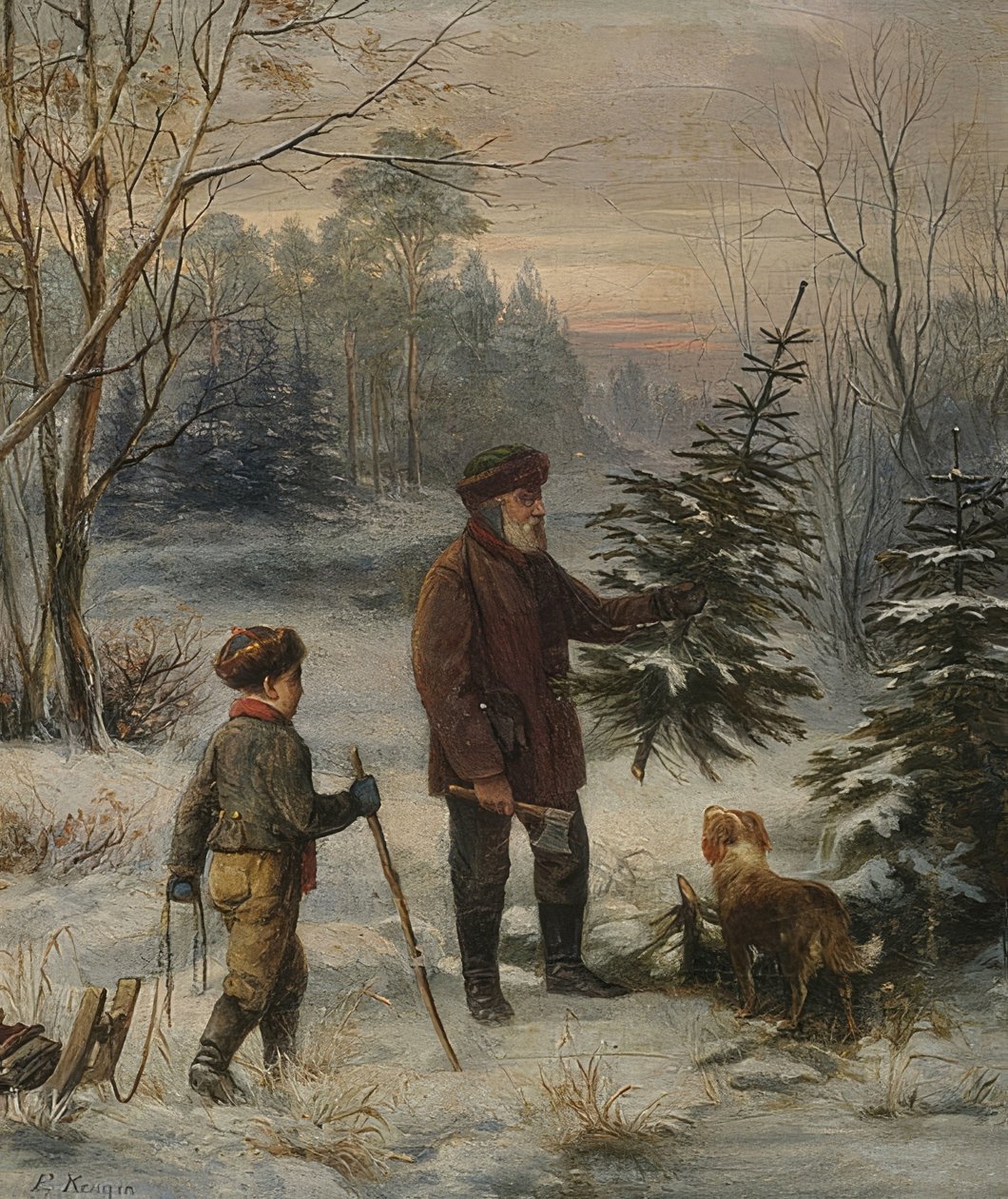 Karácsony előtti alkotó: Franz Krüger