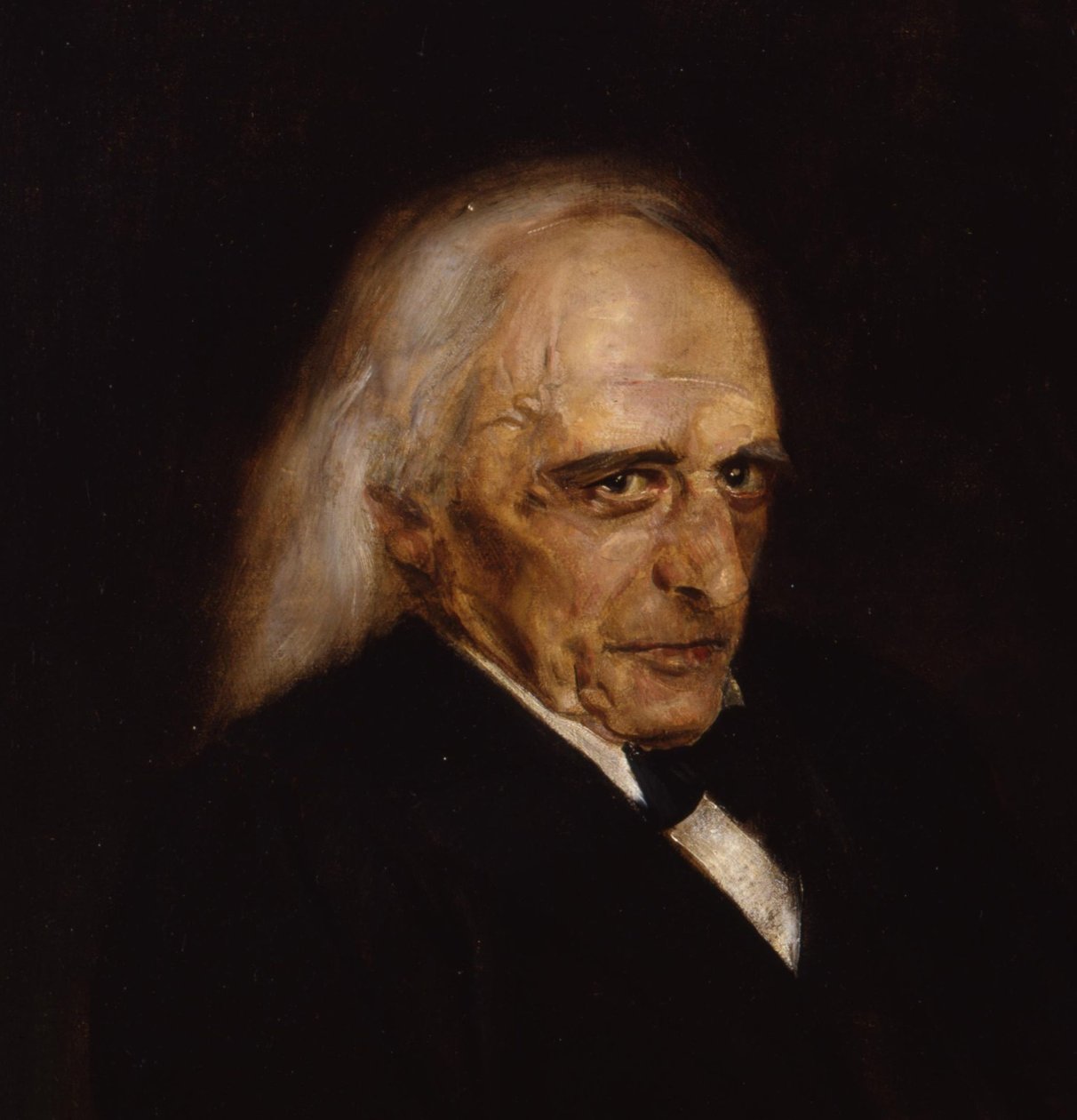 Theodor Mommsen portréja 1817-1903 Részlet, 1897 alkotó: Franz von Lenbach