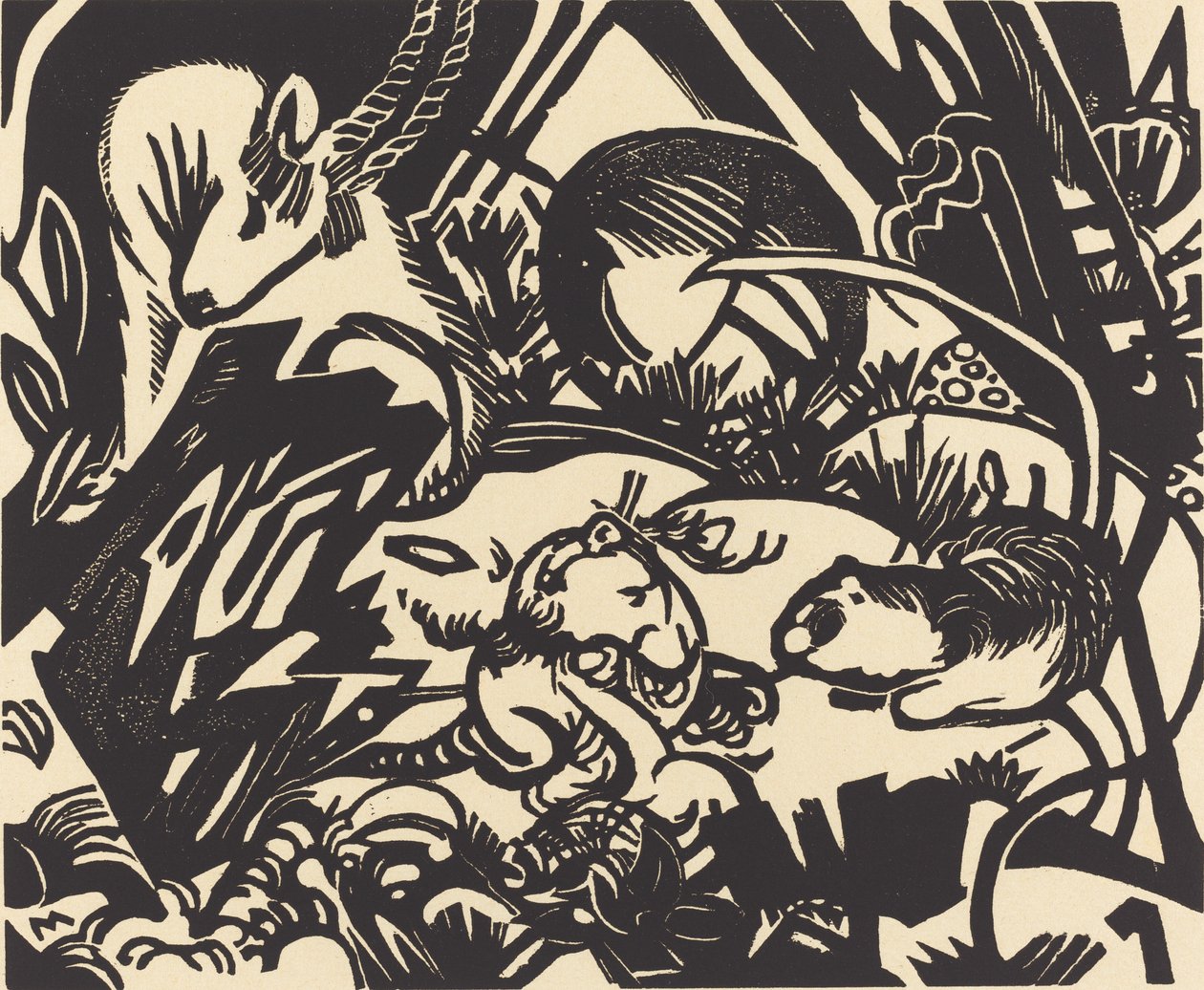 Animal Legend (Tier Legend) alkotó: Franz Marc