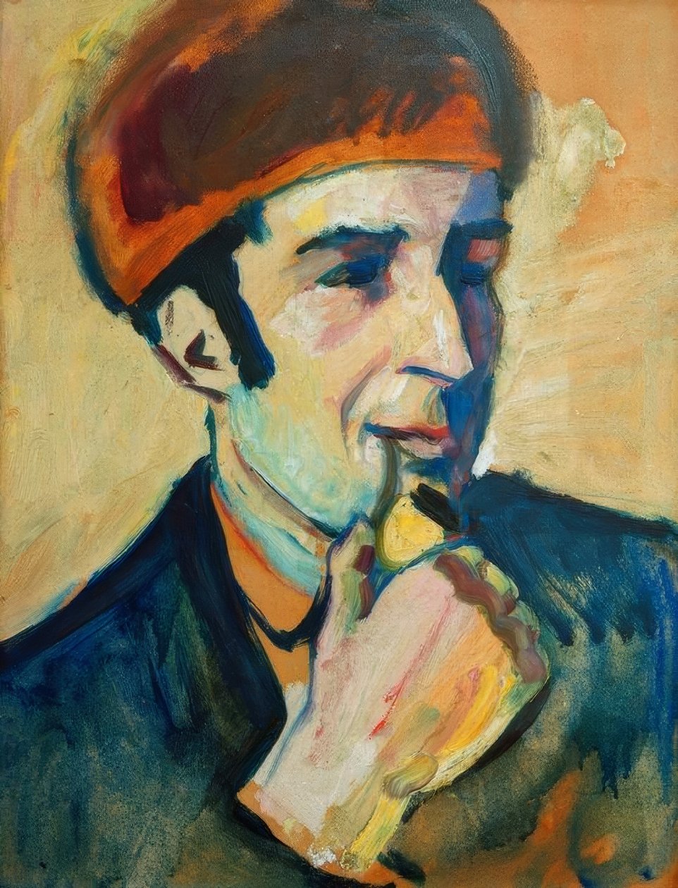 Franz Marc portréja alkotó: Franz Marc