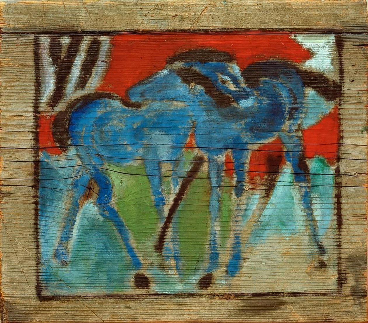 Kék csikók alkotó: Franz Marc