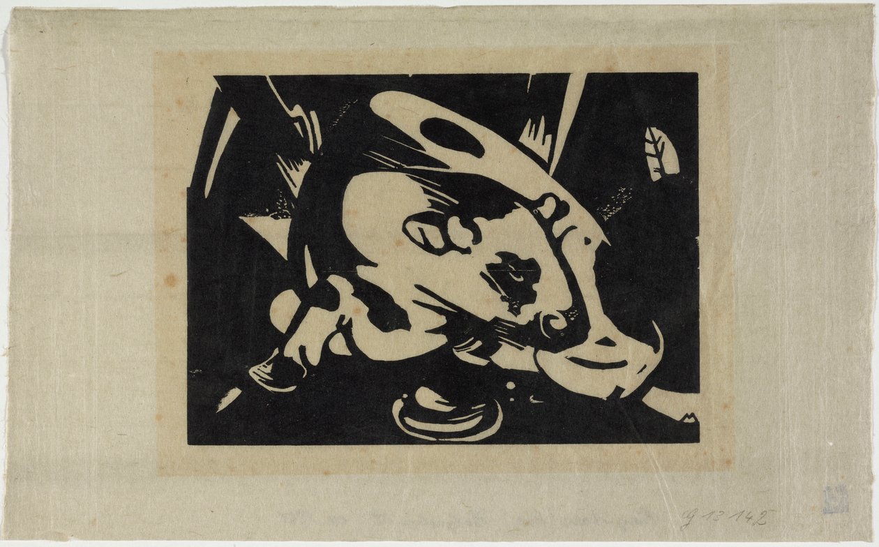Bull alkotó: Franz Marc