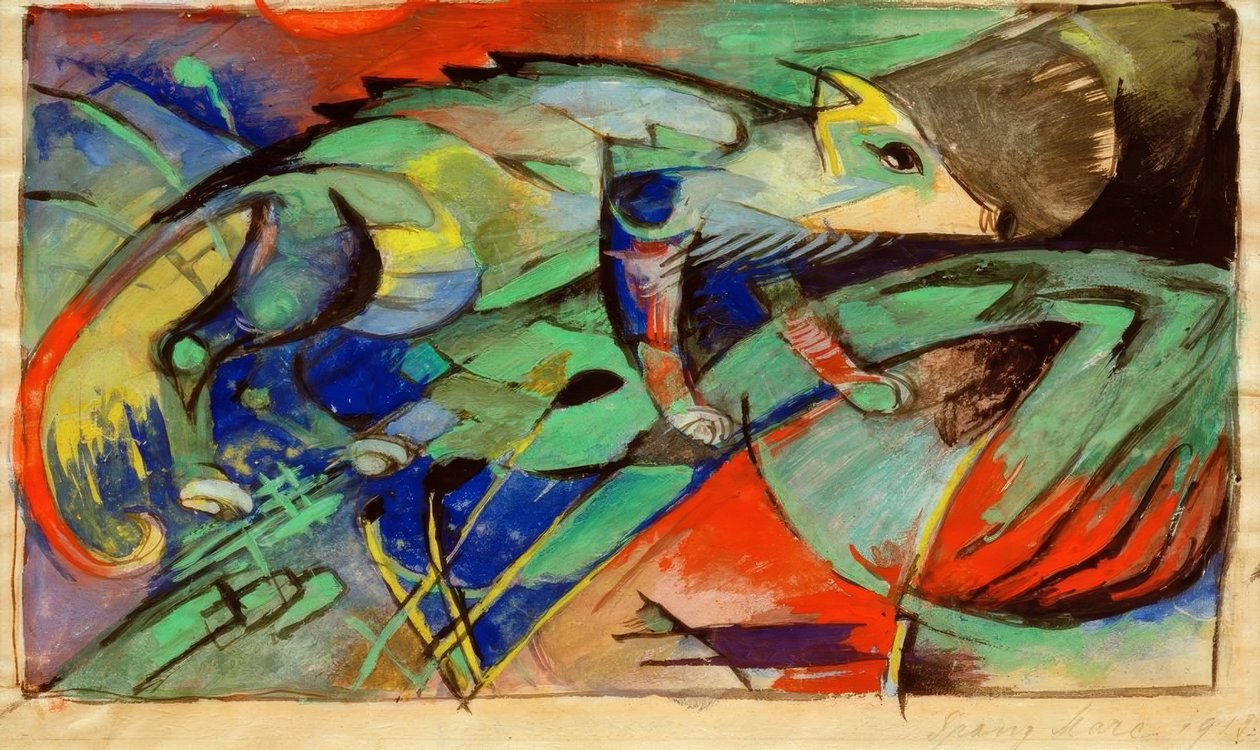 kaméleon alkotó: Franz Marc
