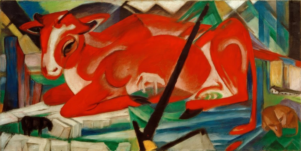 A világ tehene alkotó: Franz Marc