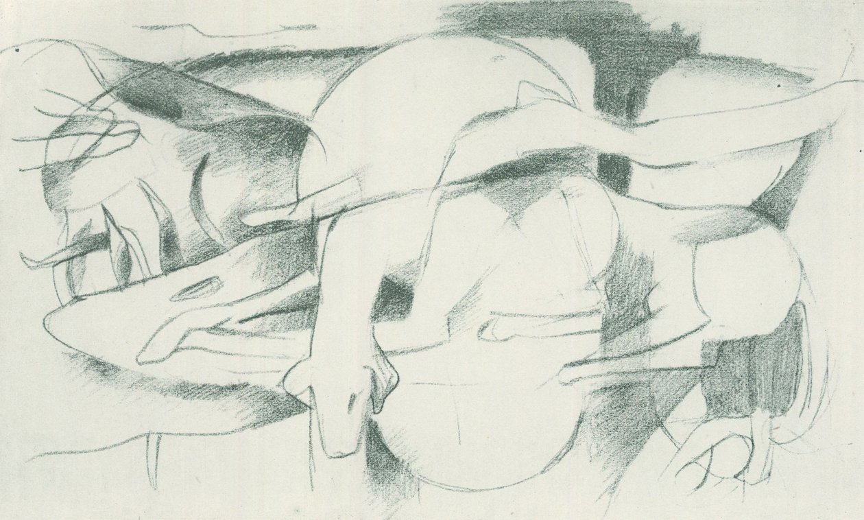 Franz Marc - Sketchbook from the field - Sheet 04 alkotó: Franz Marc