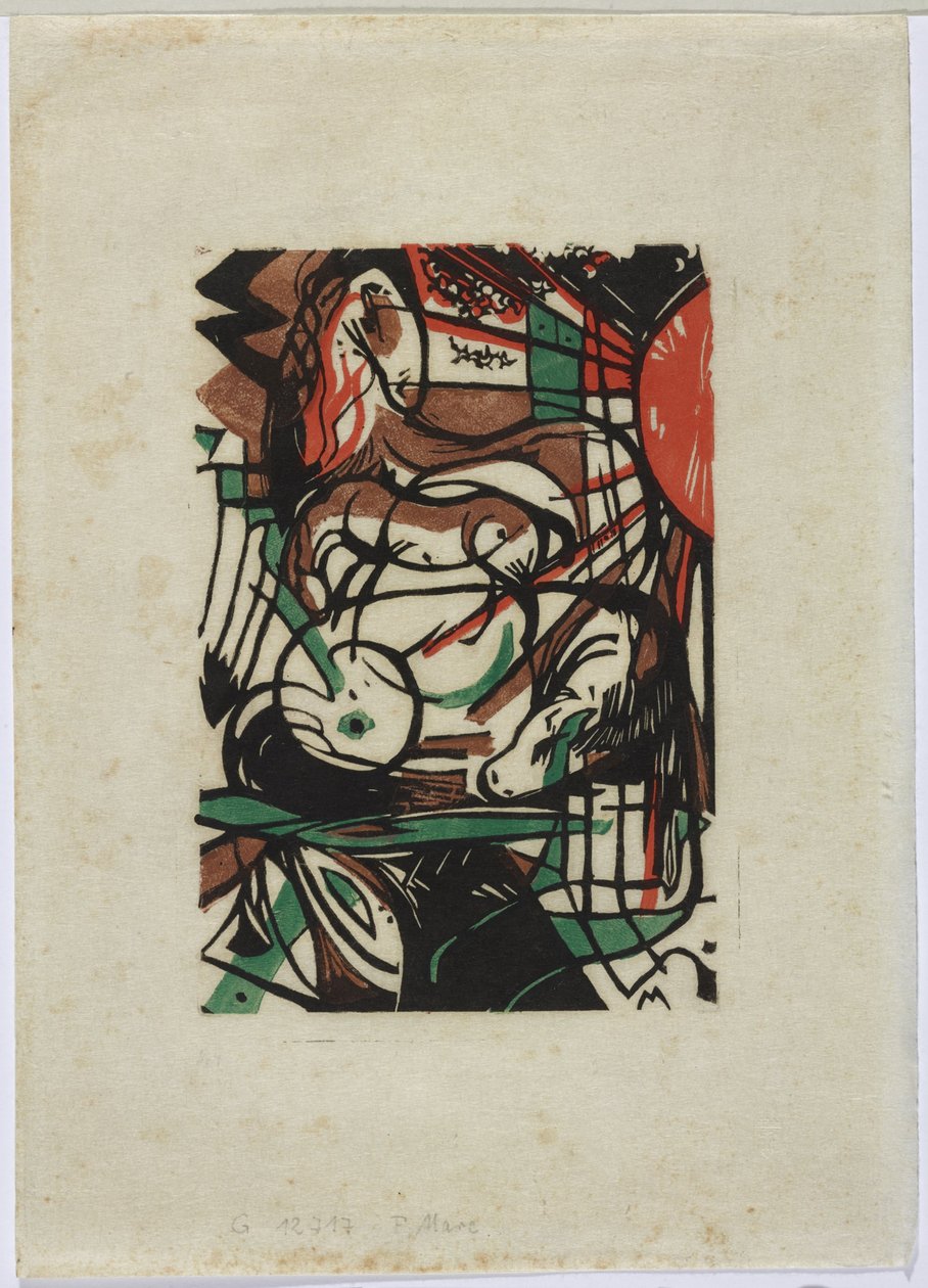 lovak születése alkotó: Franz Marc