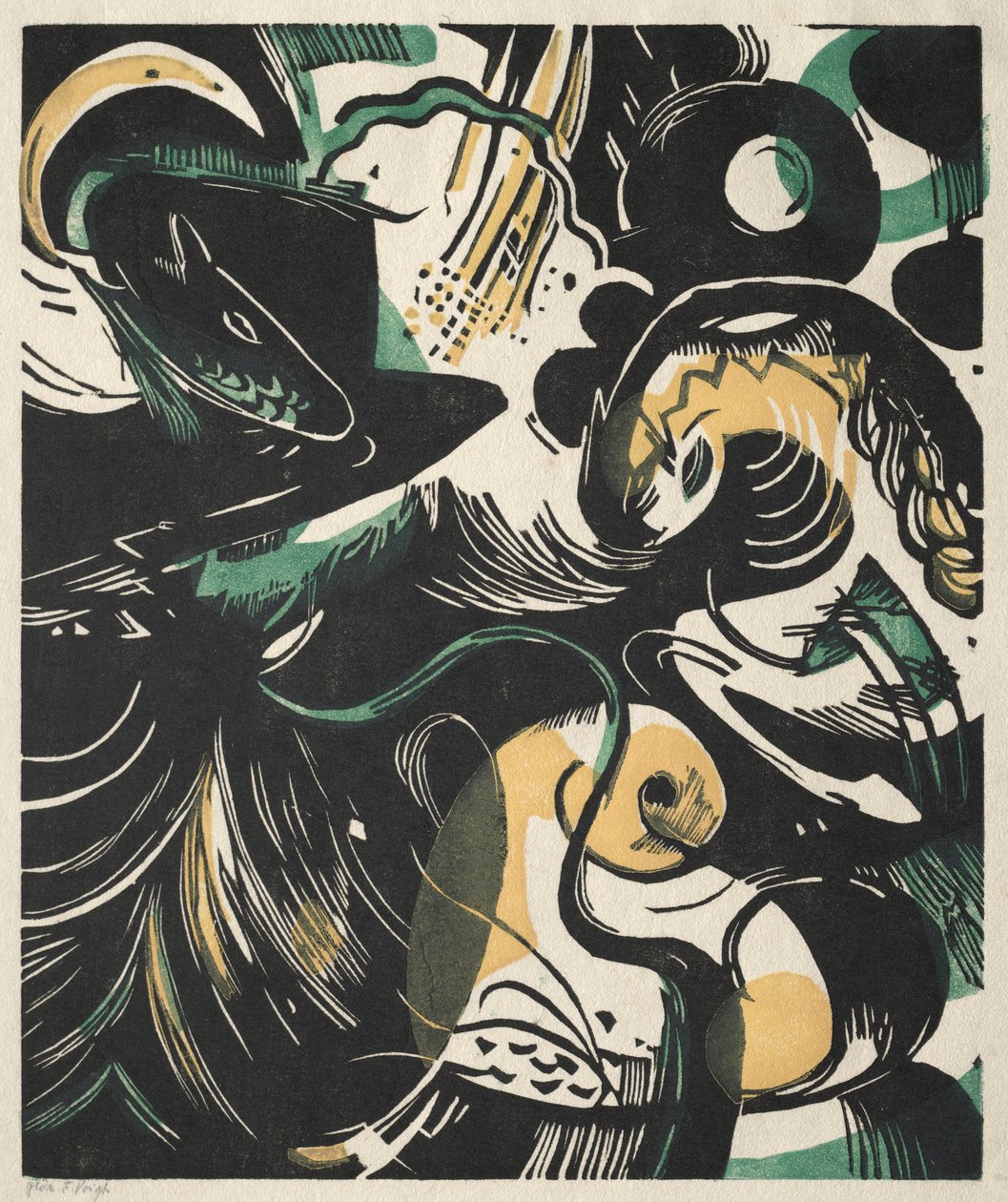Genesis II alkotó: Franz Marc