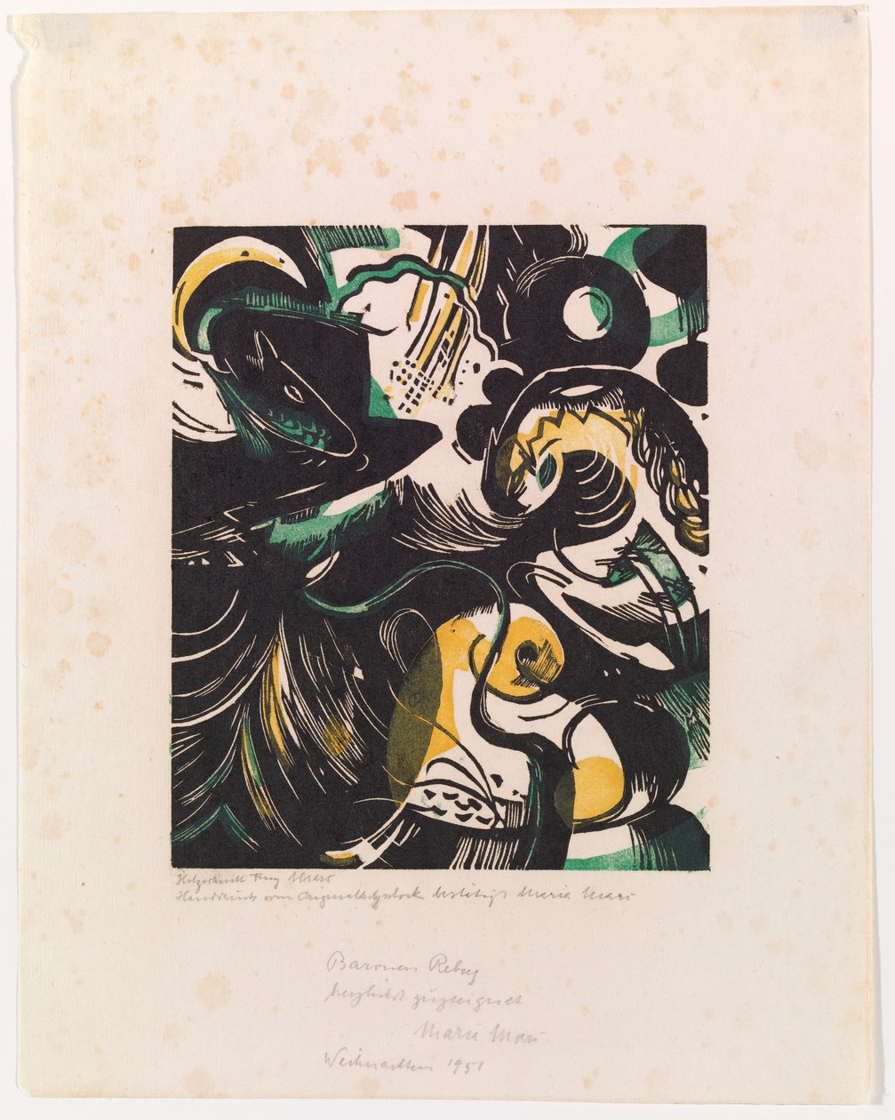 Genesis II alkotó: Franz Marc