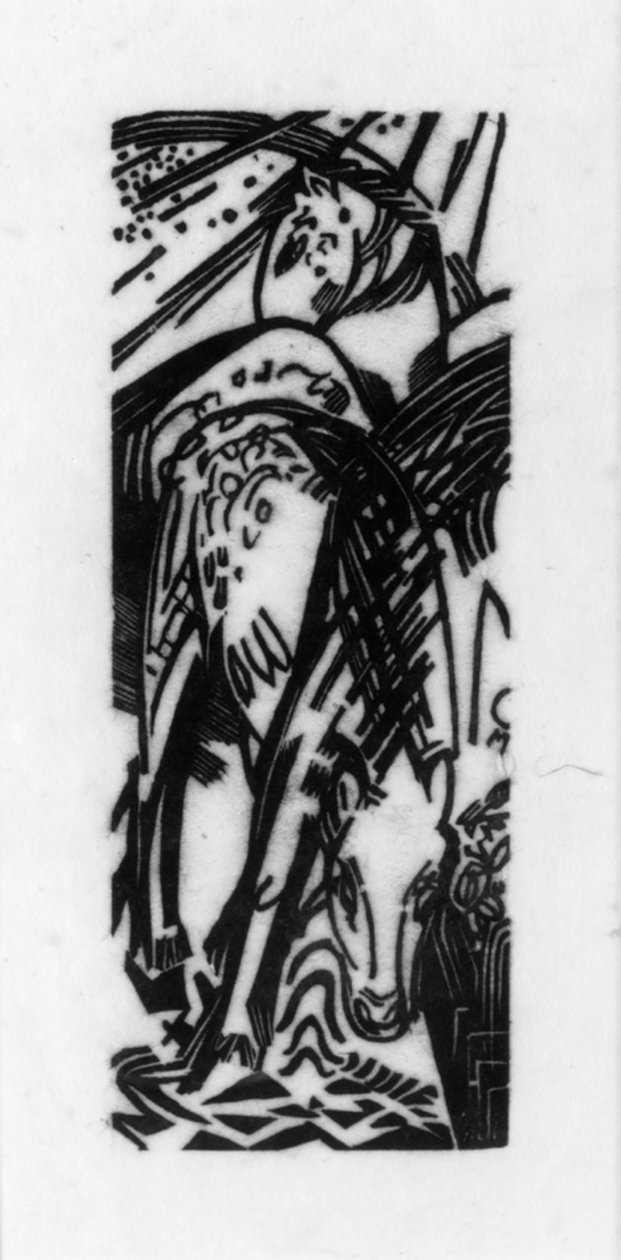 Lóivás alkotó: Franz Marc