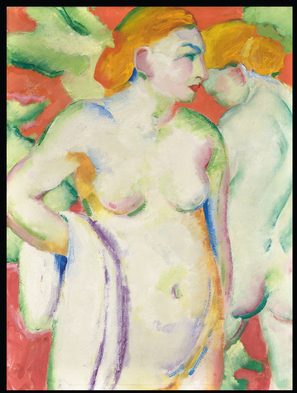 Aktok a cinóberben alkotó: Franz Marc