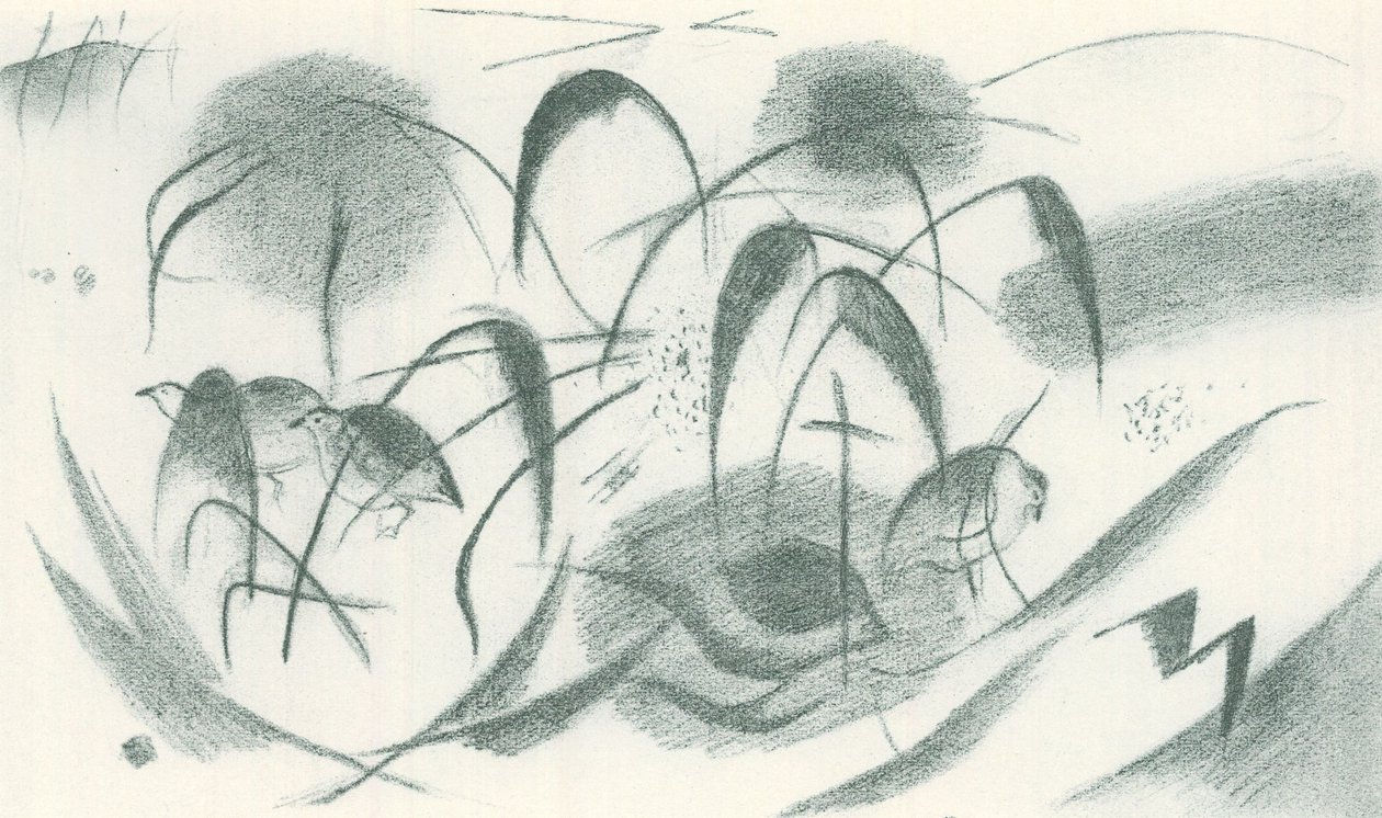Gyöngytyúk alkotó: Franz Marc