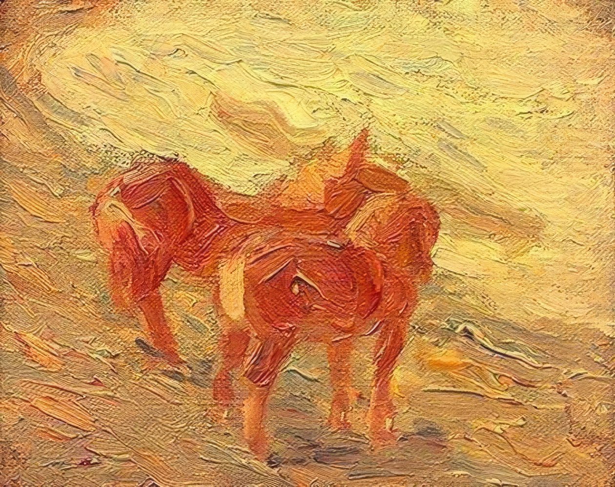 Lovak a tenger mellett alkotó: Franz Marc