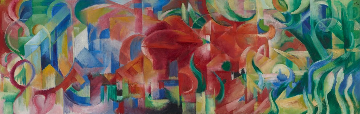 Játékformák alkotó: Franz Marc