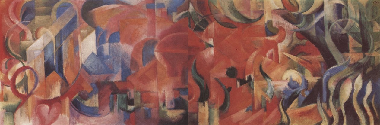 Játékformák alkotó: Franz Marc