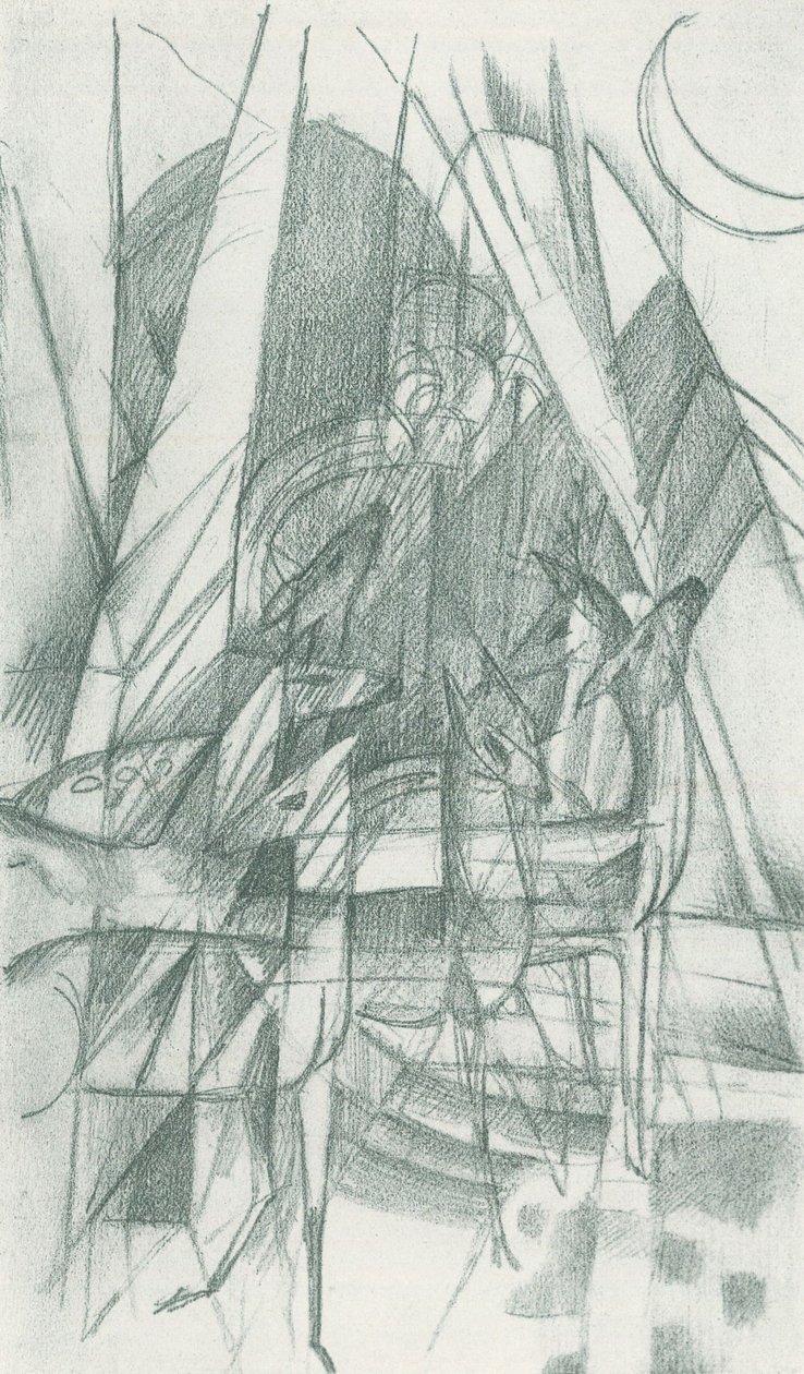 Rotwild alkotó: Franz Marc