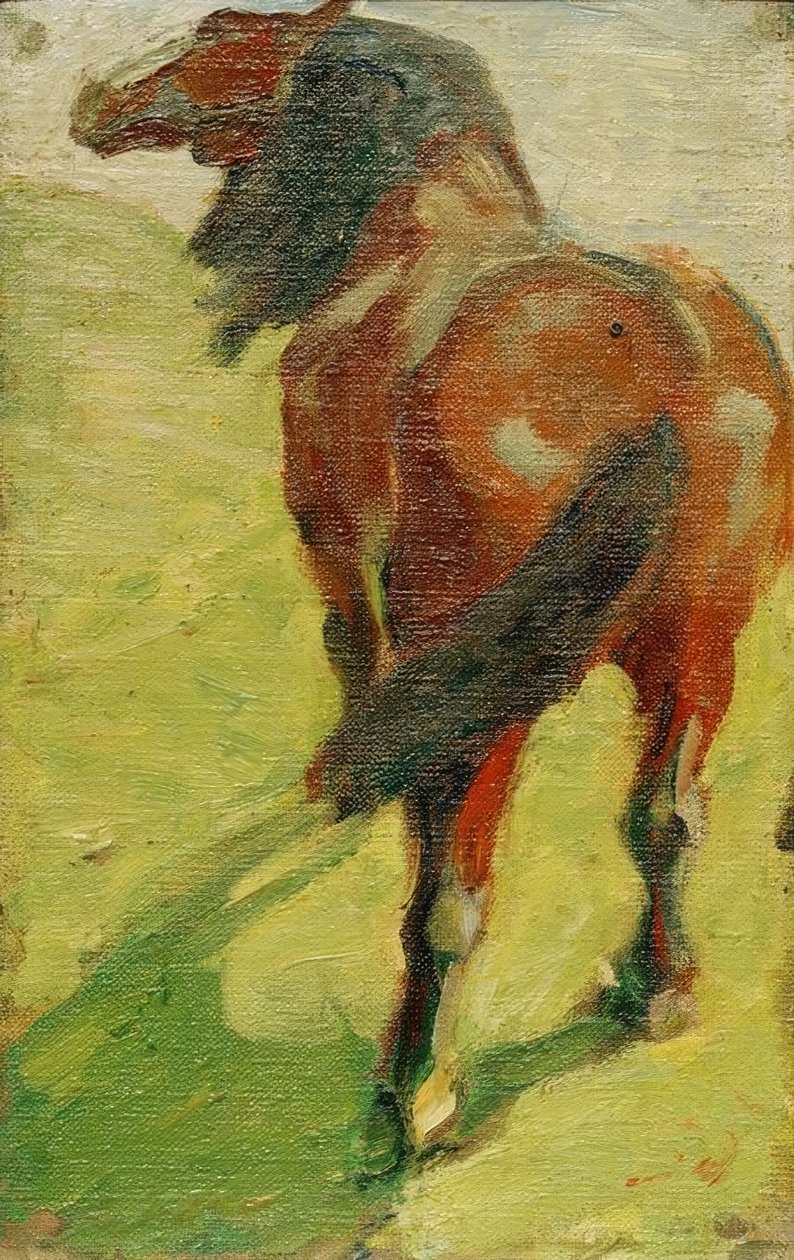 Tanulmány egy lóról alkotó: Franz Marc