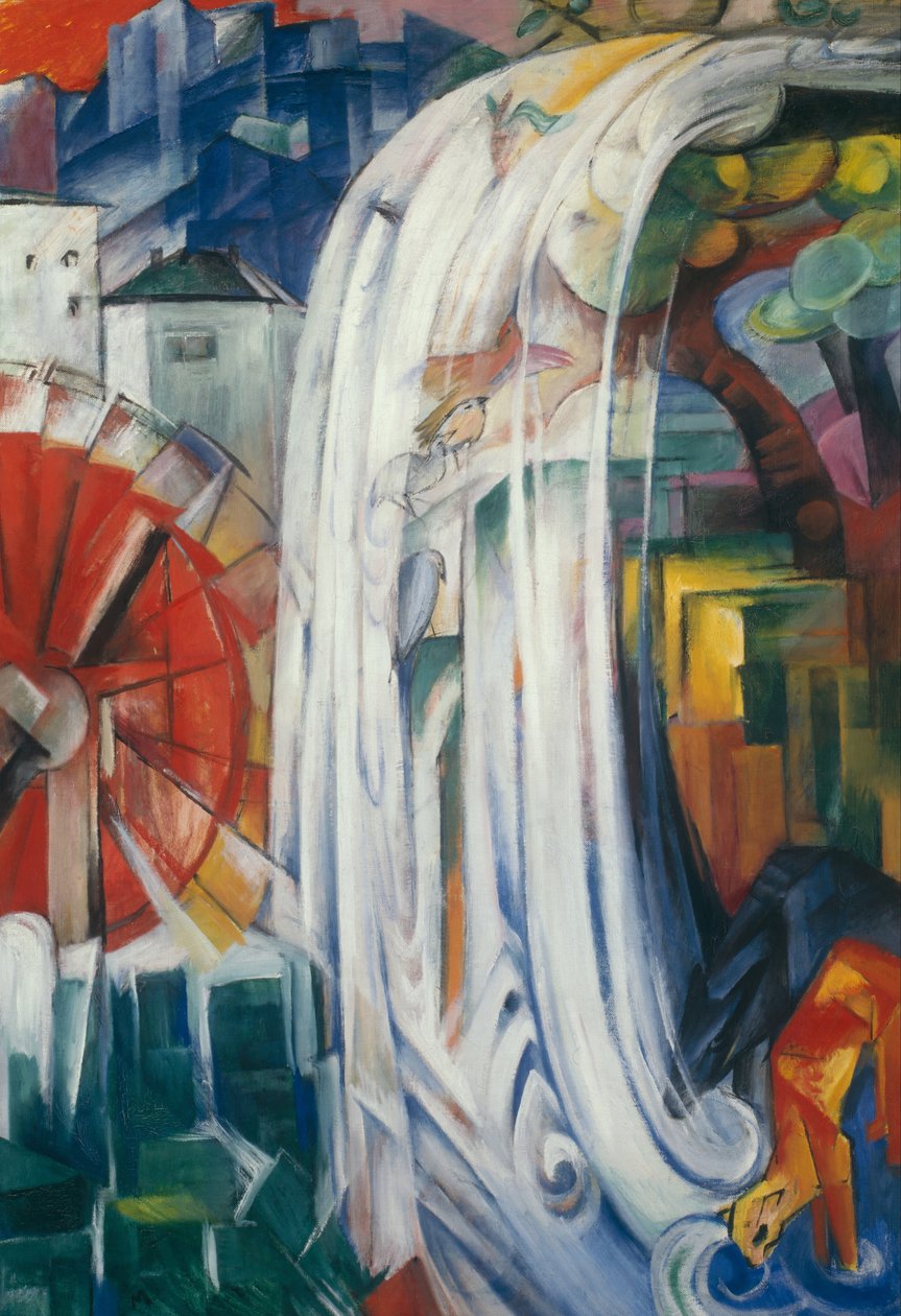 A megbabonázott malom alkotó: Franz Marc