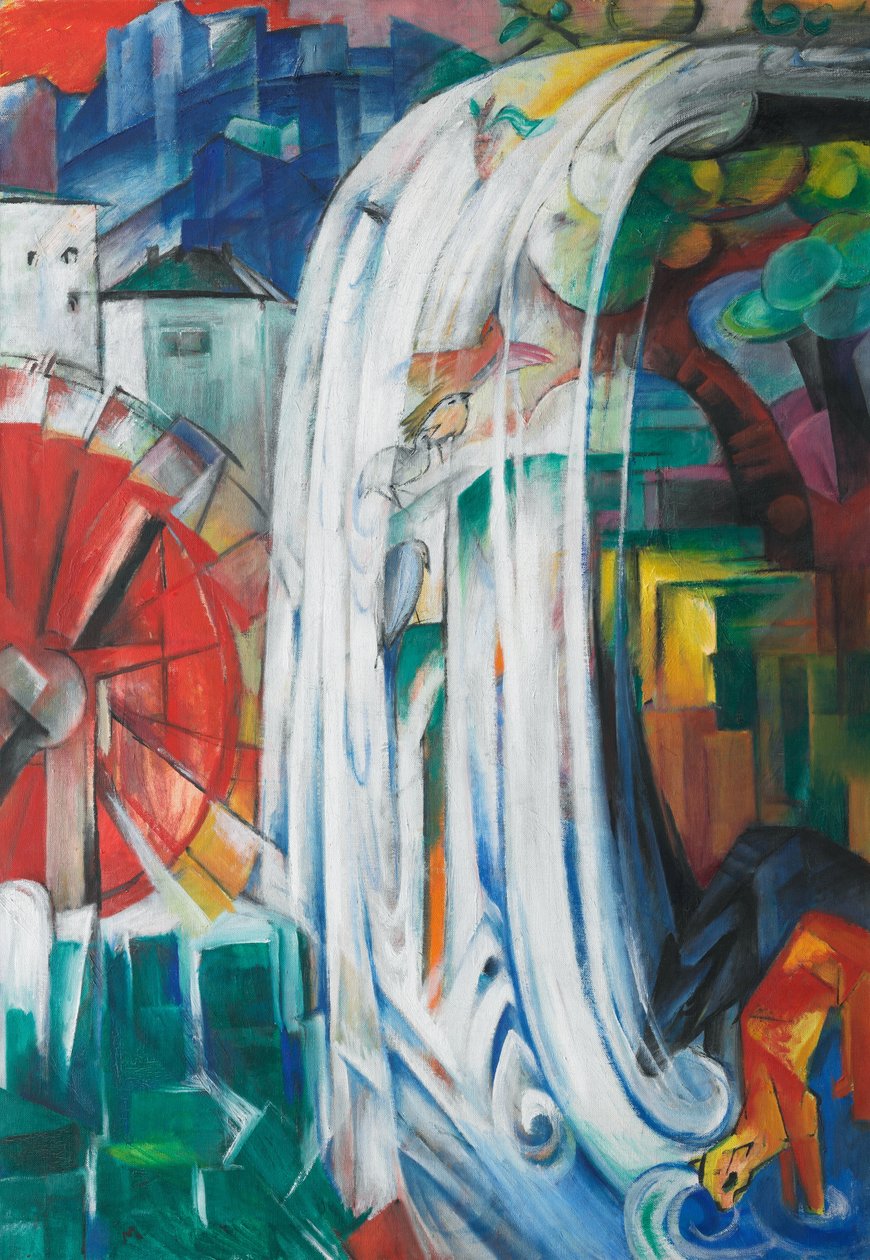 A megbabonázott malom alkotó: Franz Marc