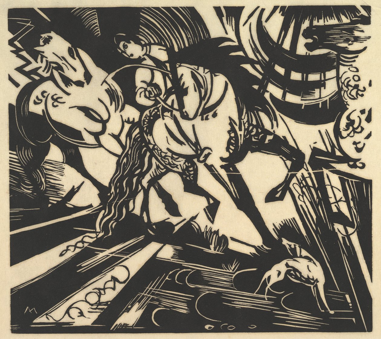 A lovarda alkotó: Franz Marc