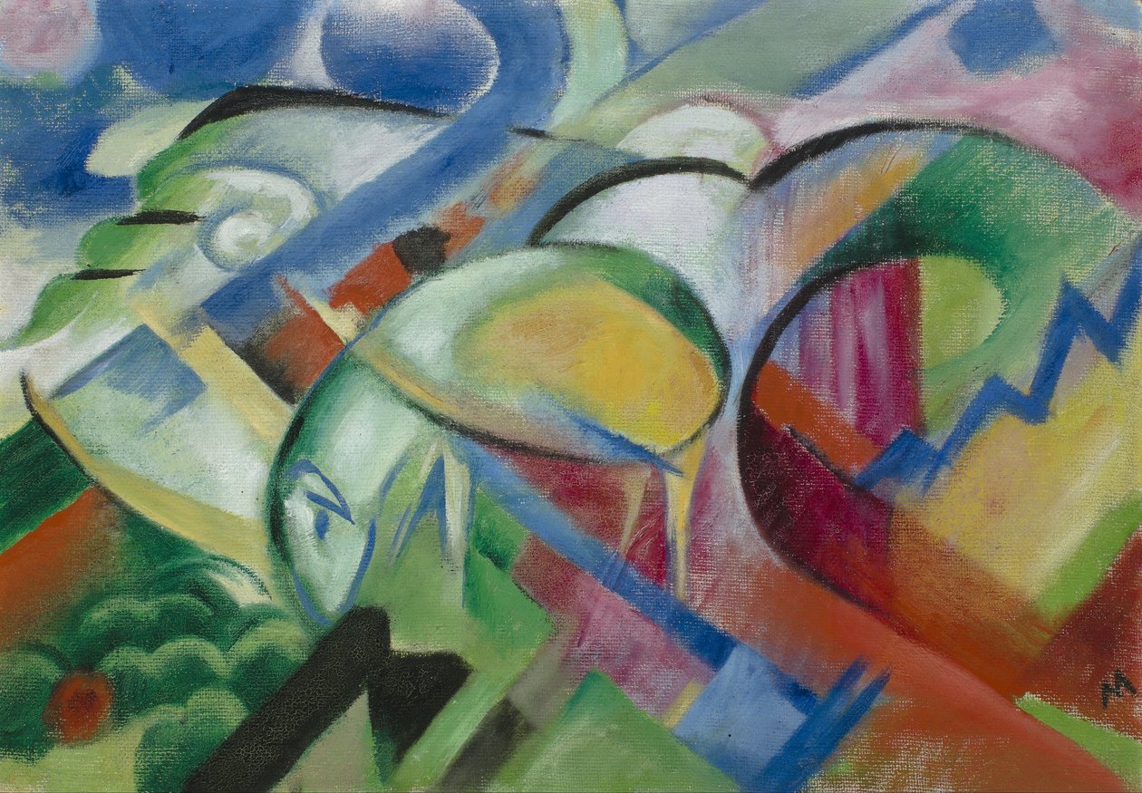 A birka alkotó: Franz Marc