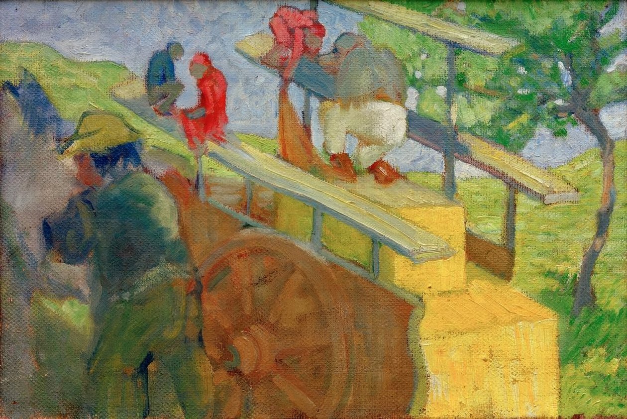 Majom a kocsin alkotó: Franz Marc