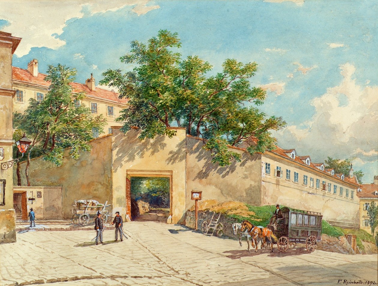 A bécsi Theobaldgasse rendőrbörtön alkotó: Franz Reinhold