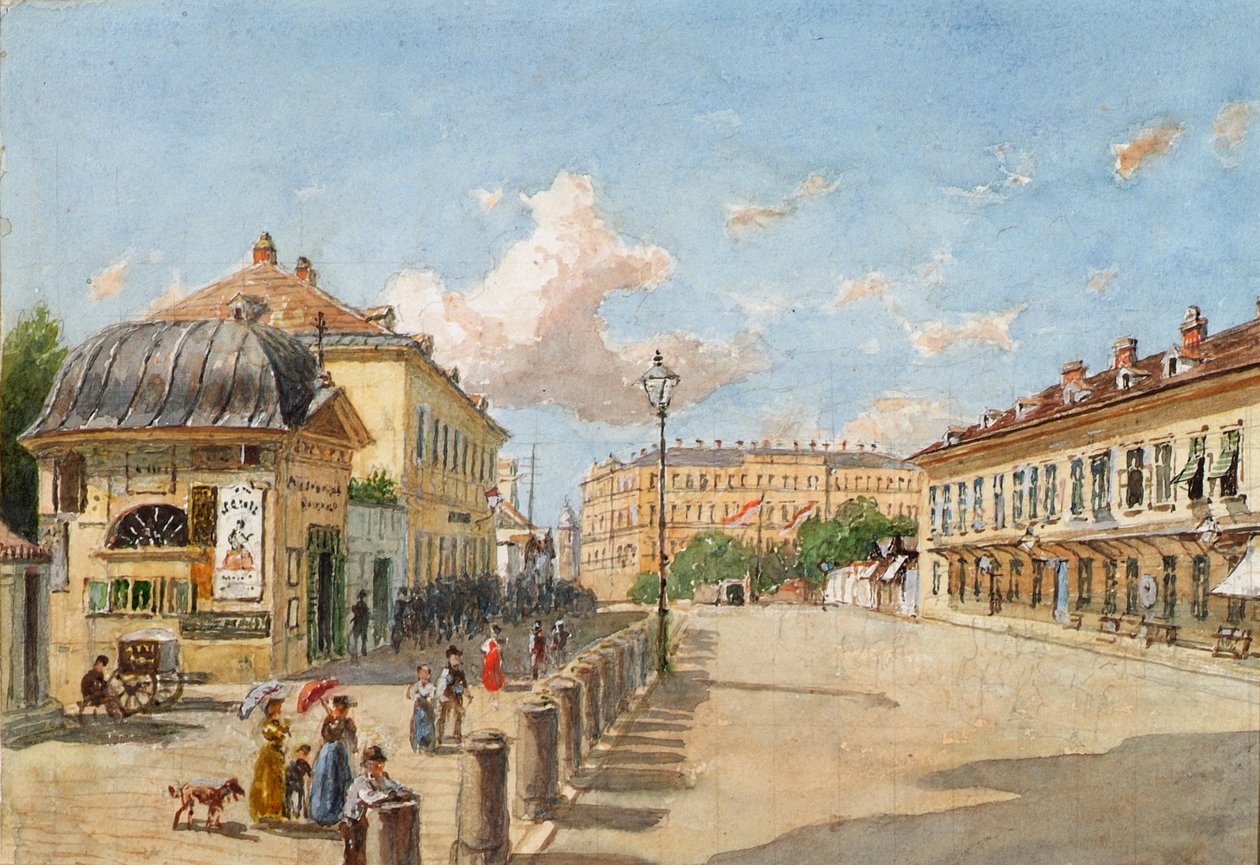 A Mariahilfer vonal Bécsben alkotó: Franz Reinhold