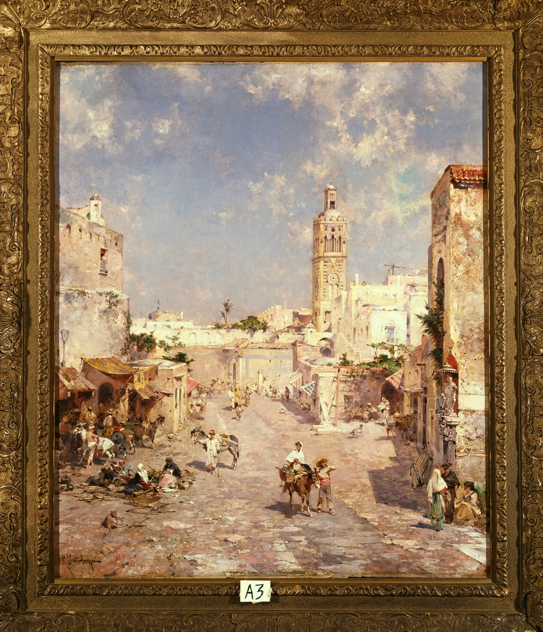 Alakok egy mór városban alkotó: Franz Richard Unterberger