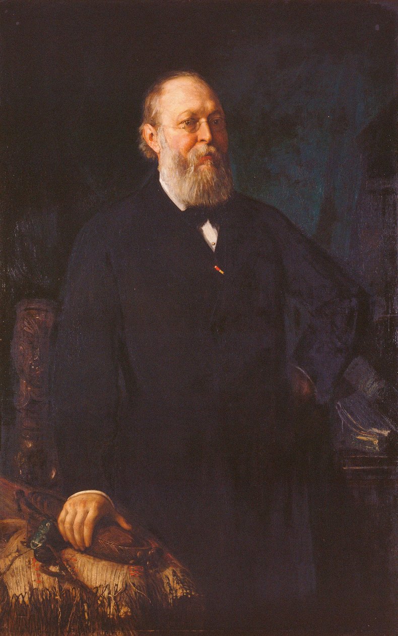 Ferdinand Freiherr von Hochstetter alkotó: Franz Rumpler