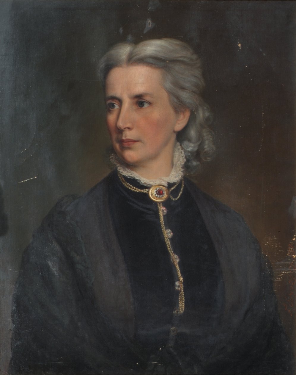 Gräfin Szápáry alkotó: Franz Schrotzberg