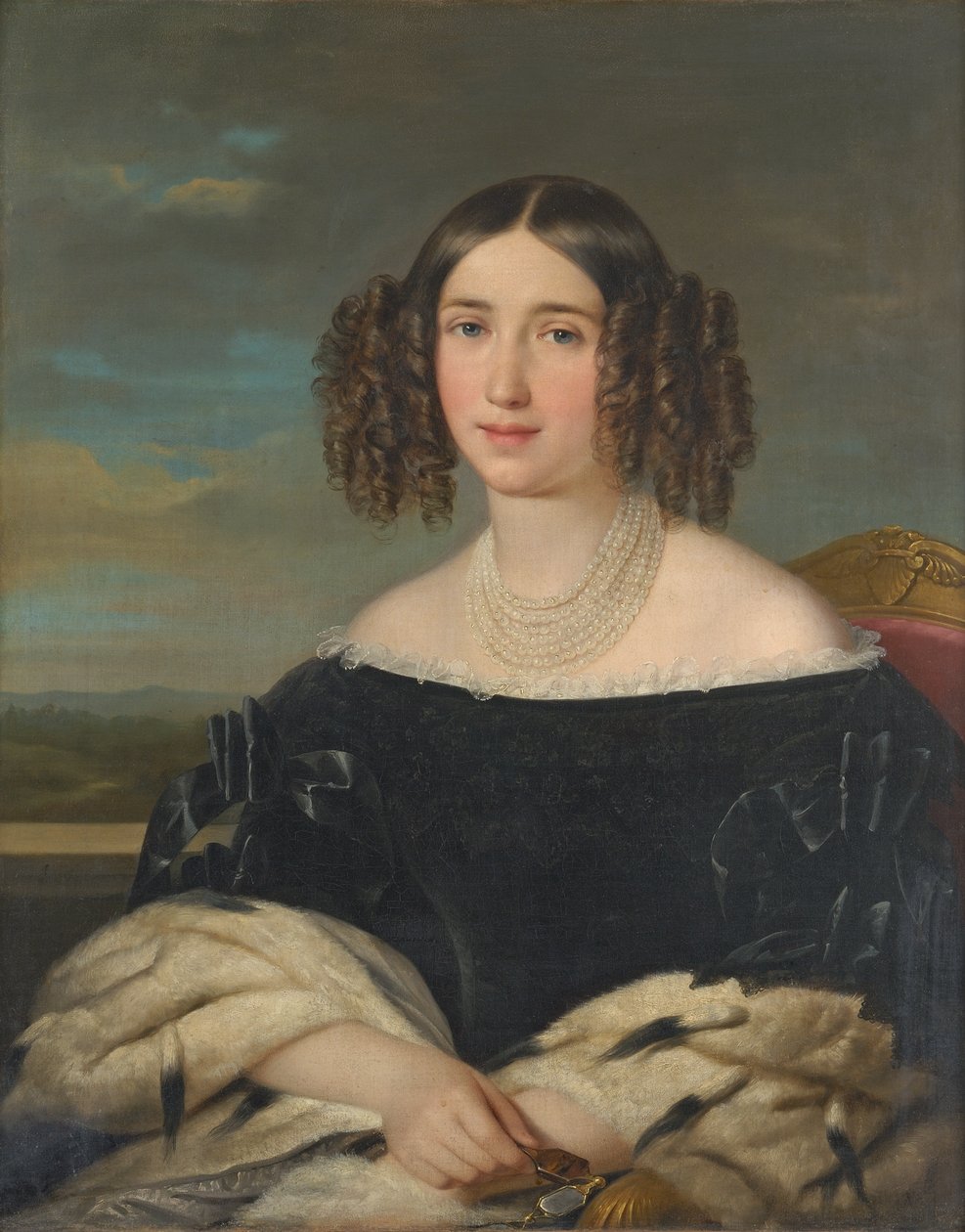 Wilhelmine auerspergi grófnő alkotó: Franz Schrotzberg