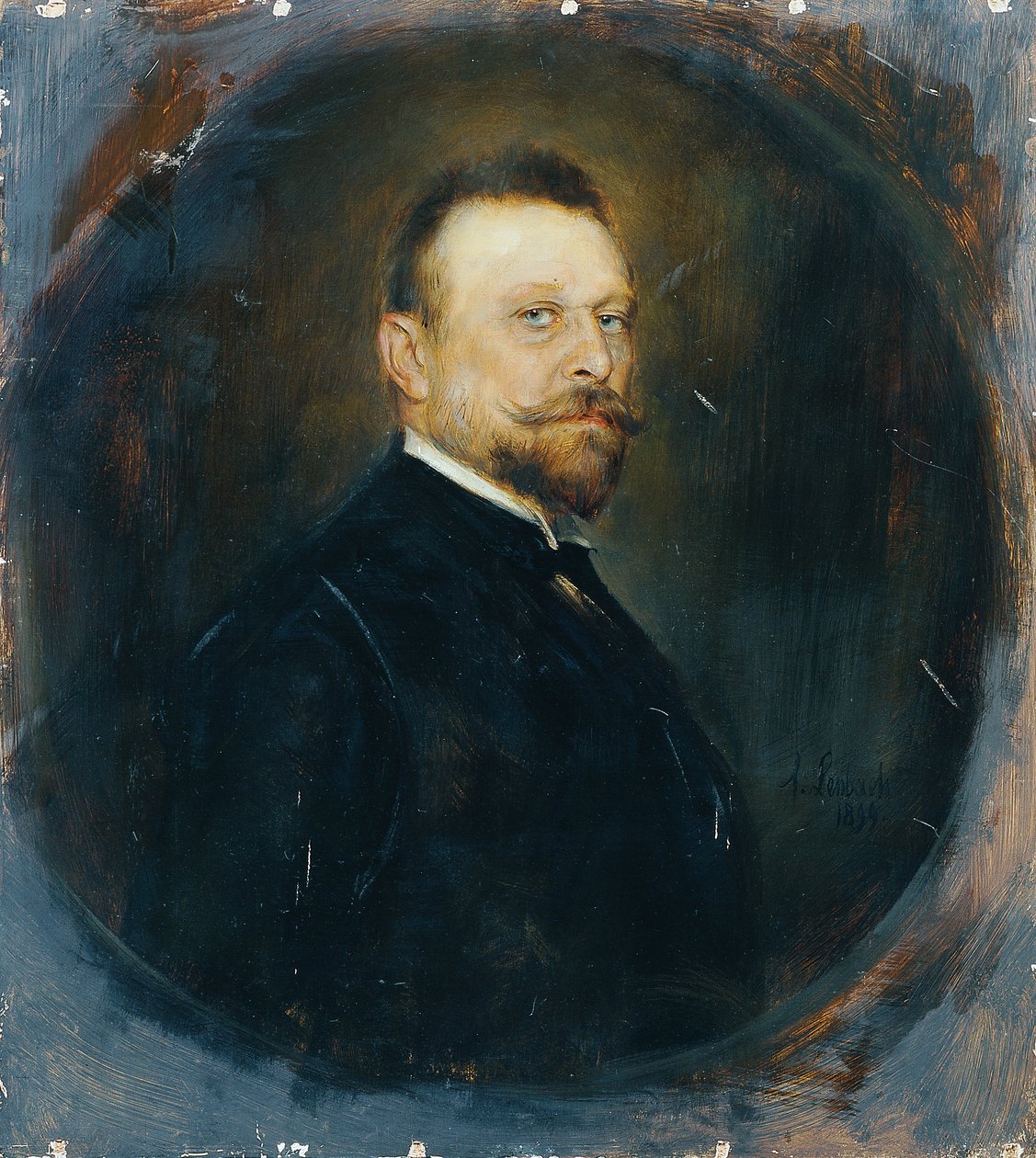 A Reichsrat helyettese dr. Joseph Maria Baernreither alkotó: Franz Seraph von Lenbach