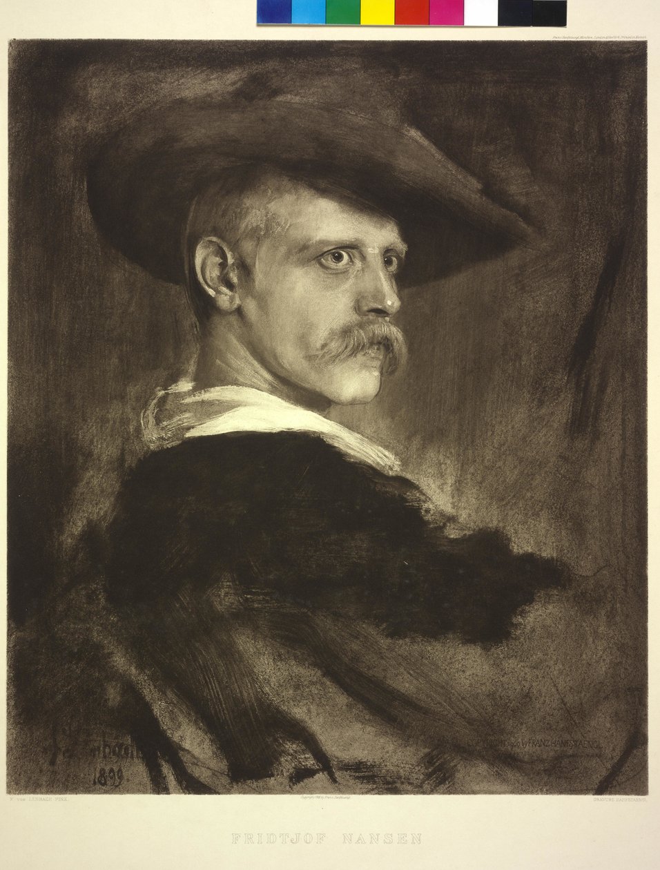 Franz von Lenbach Fridtjof Nansen festménye alkotó: Franz Seraph von Lenbach