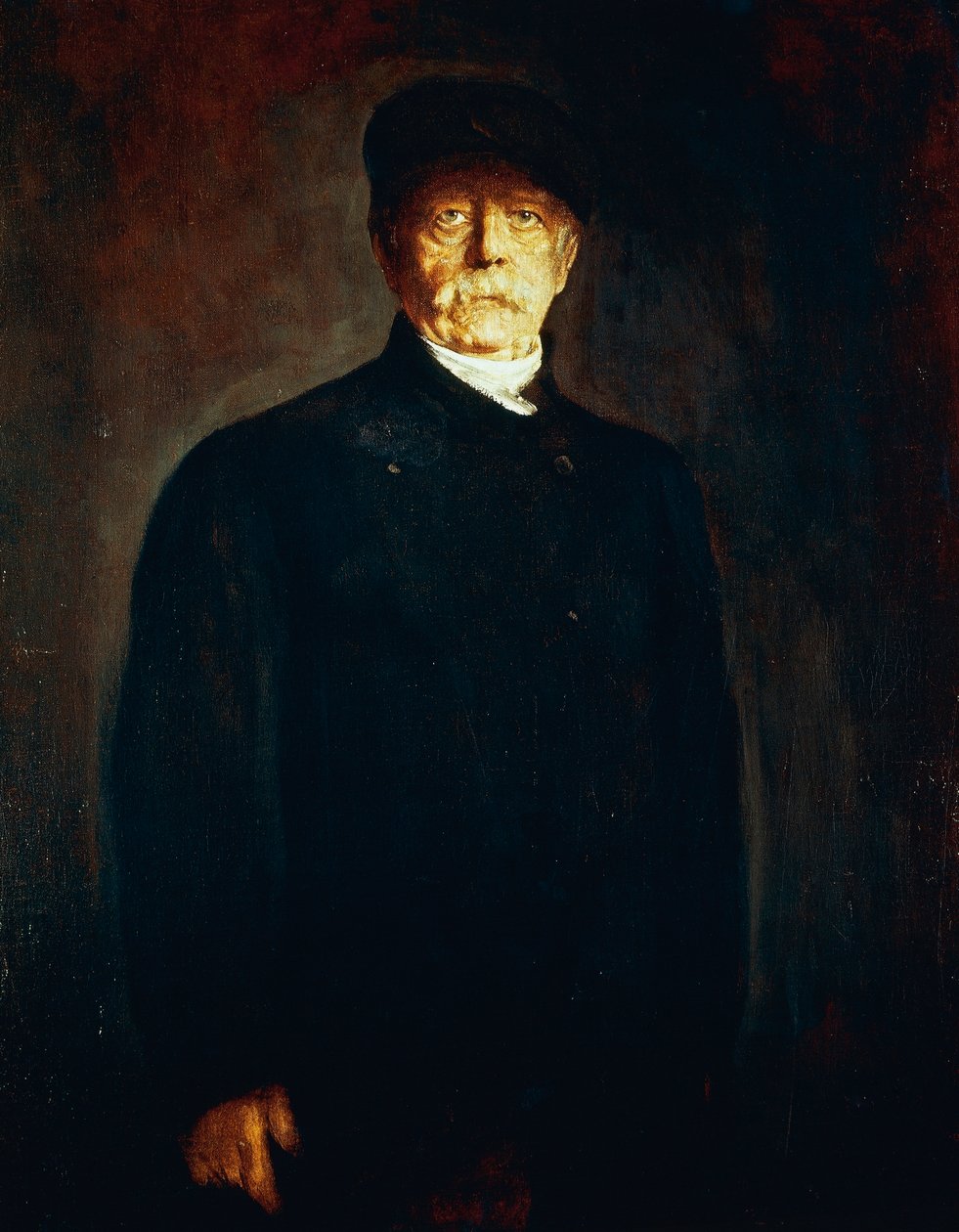 Otto von Bismarck-Schoenhausen portréja (Schönhausen) alkotó: Franz Seraph von Lenbach