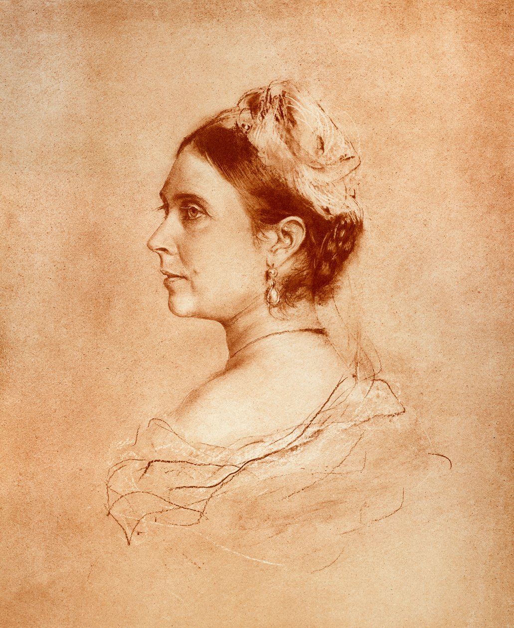 Viktória királynő alkotó: Franz Seraph von Lenbach