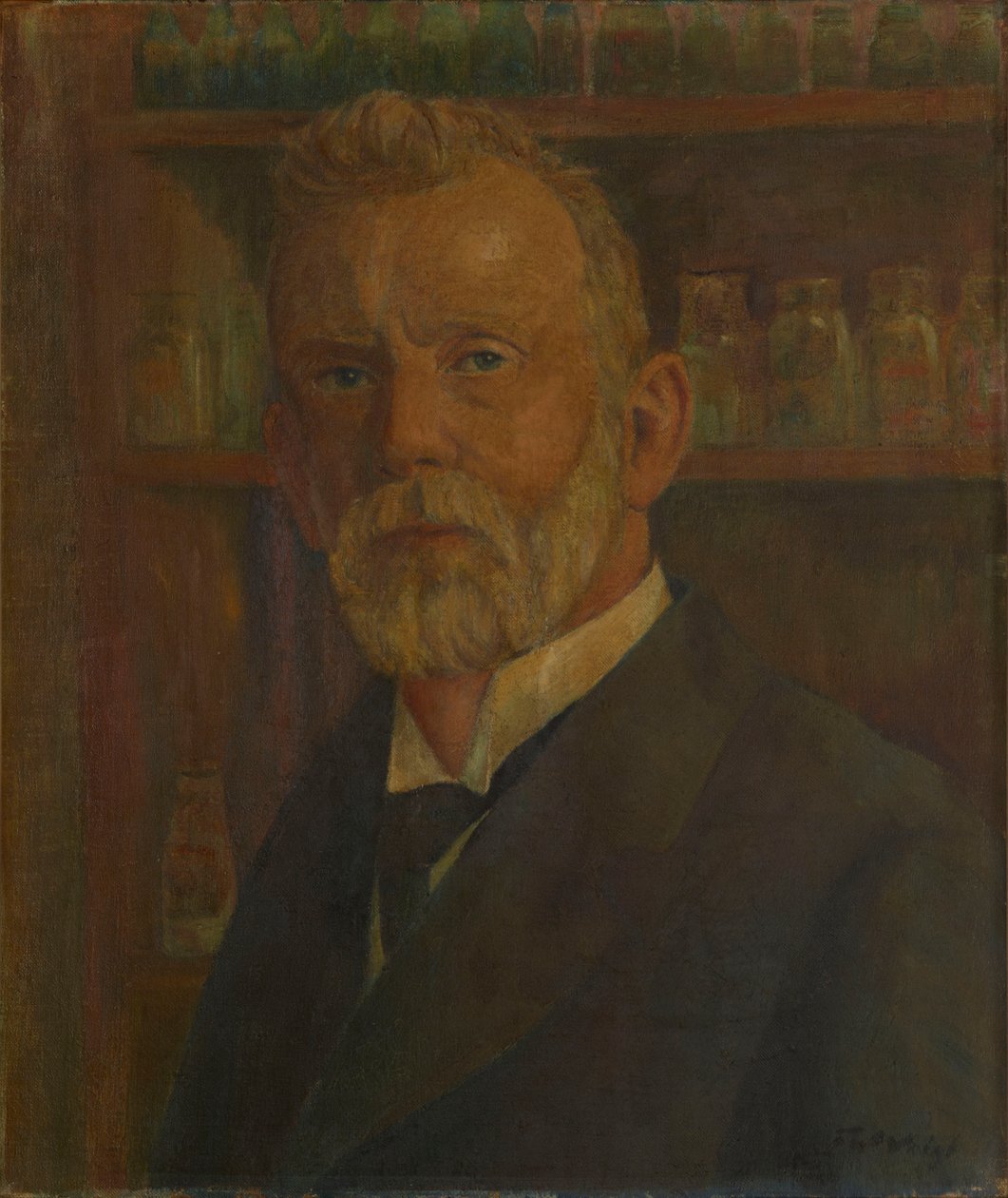 Paul Ehrlich portréja 1854-1915 , c. 1920. alkotó: Franz Wilhelm Voigt