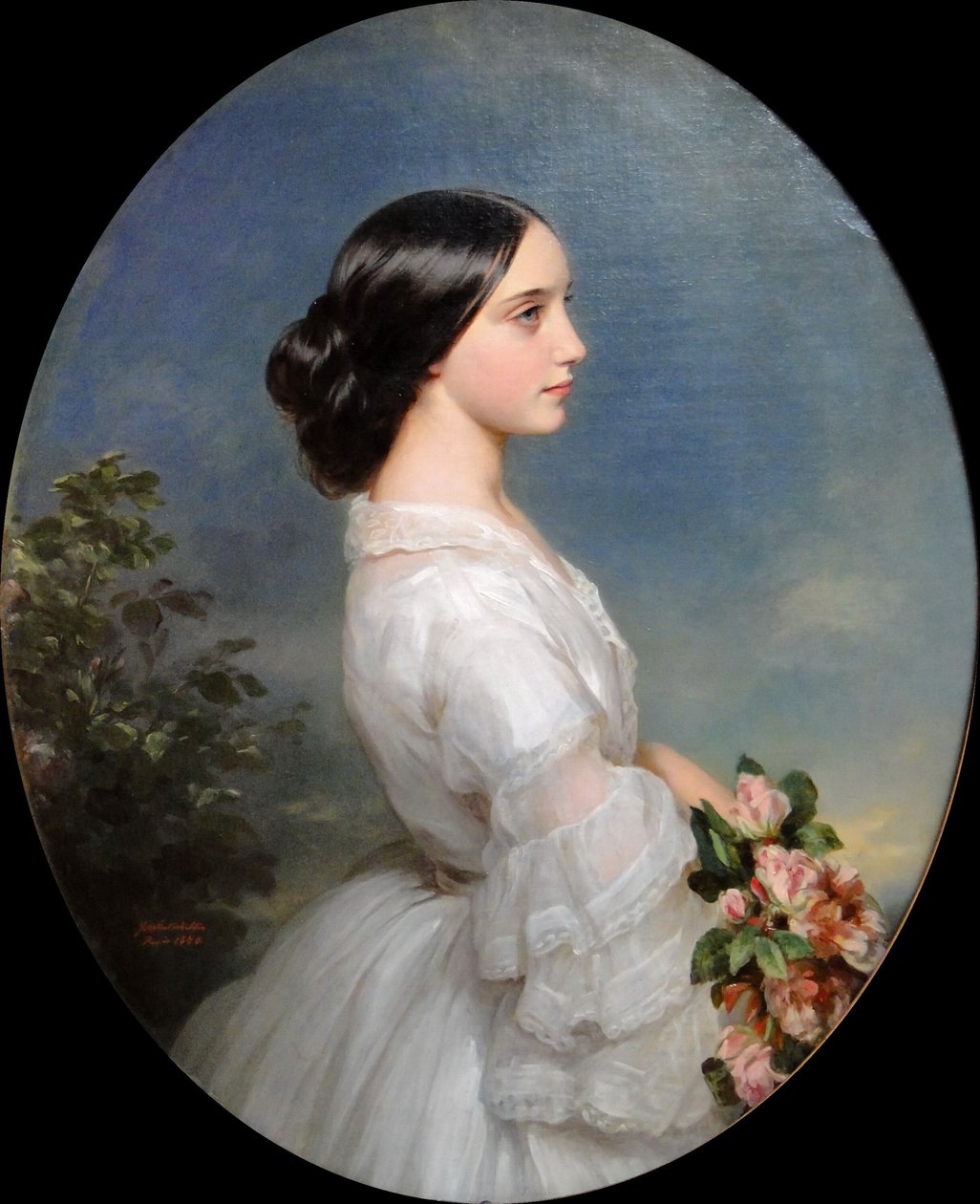 Carmen Aguado, Montmorency hercegnője, 1860. alkotó: Franz Xaver Winterhalter