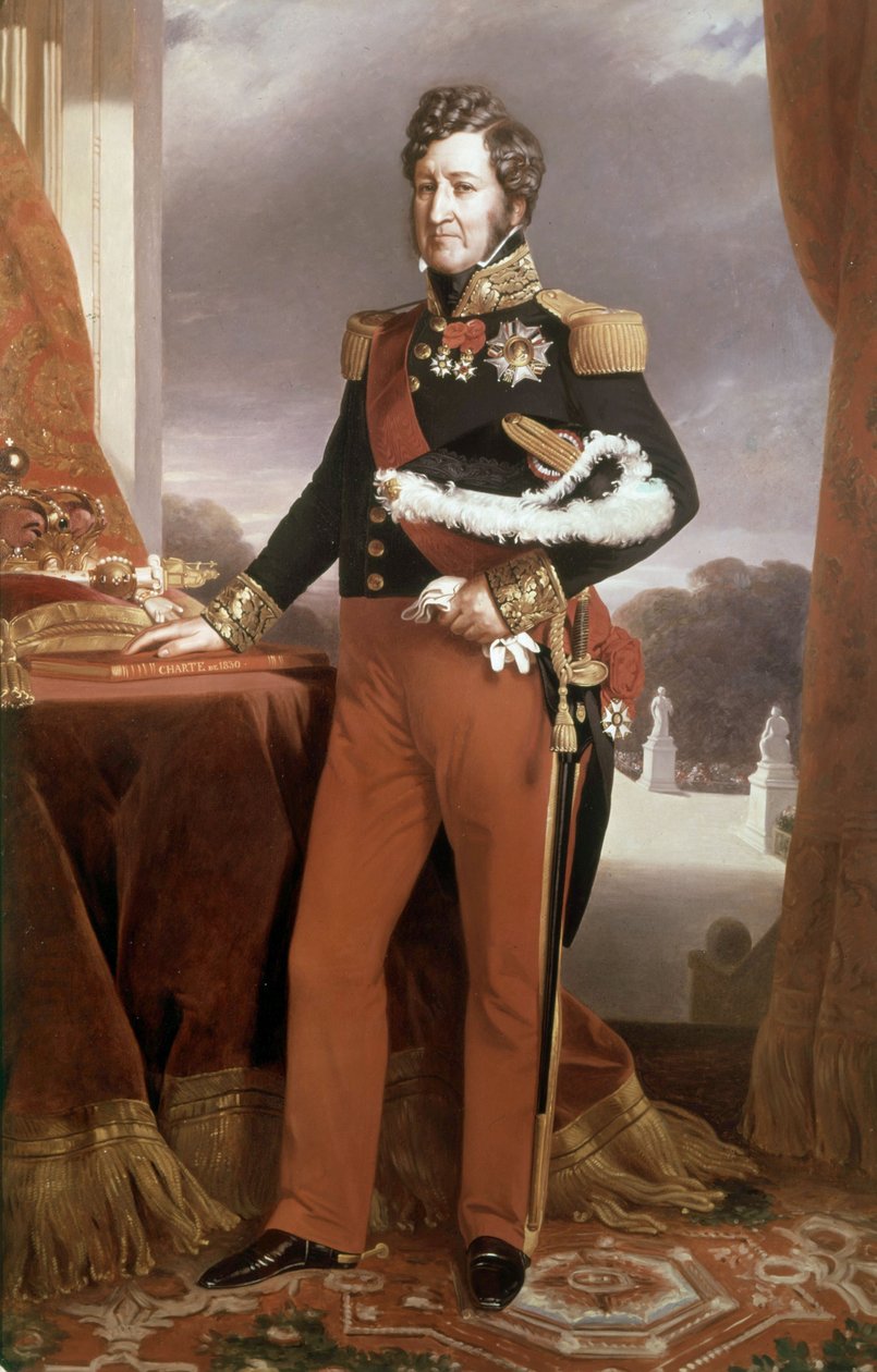 Louis-Philippe, a franciák királya (olaj, vászon) alkotó: Franz Xaver Winterhalter