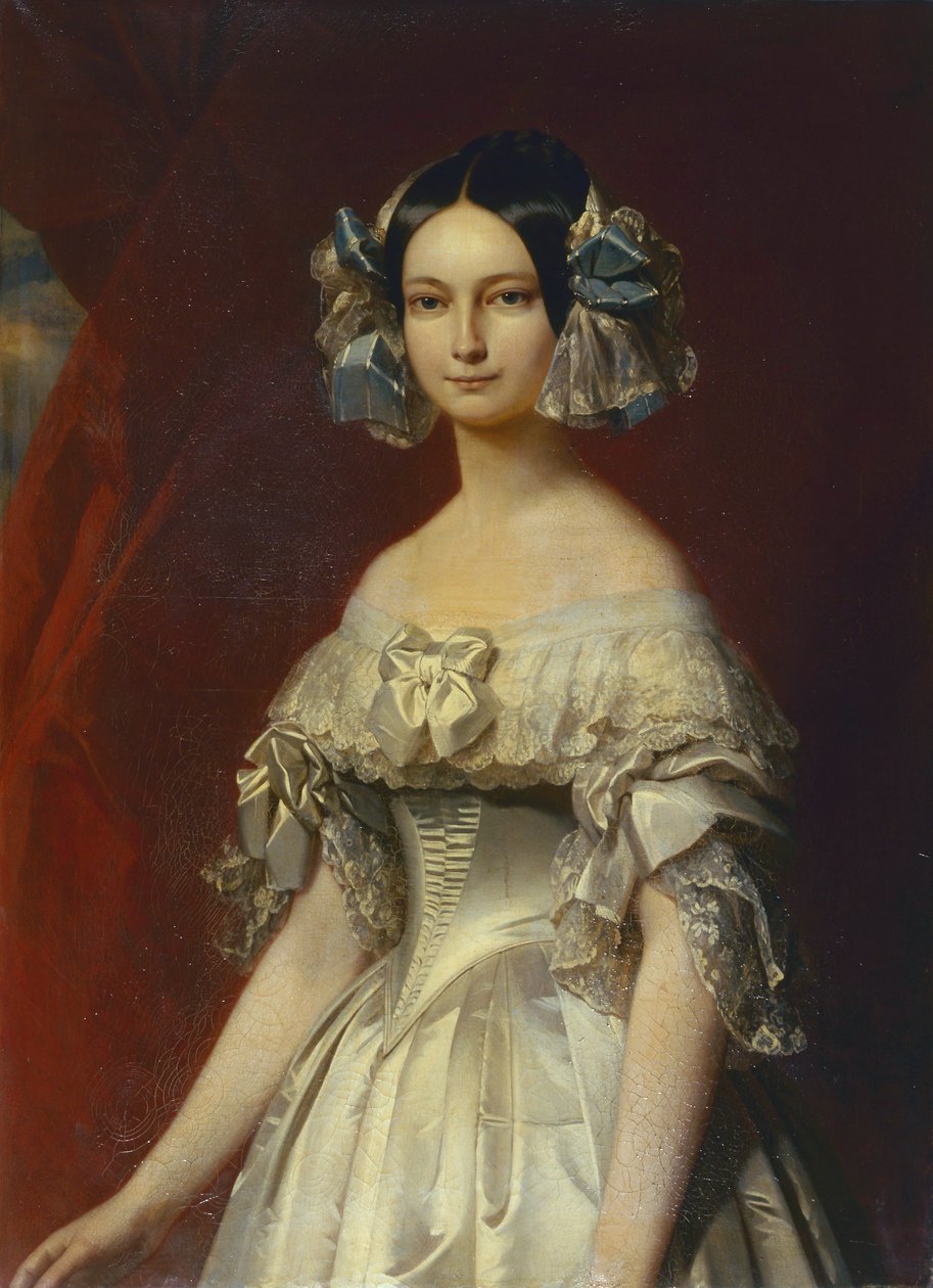 A királyi hercegnő portréja alkotó: Franz Xaver Winterhalter