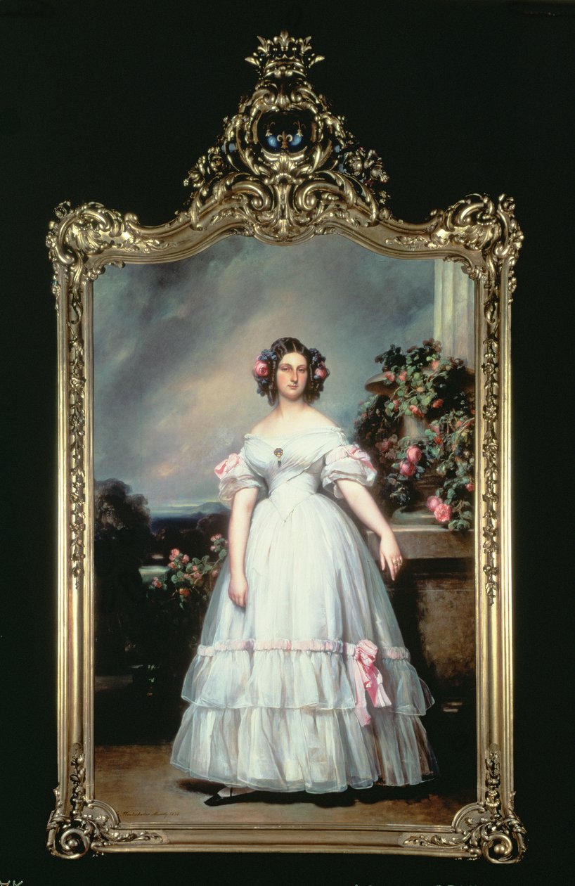 Marie Clementine orléansi hercegnő portréja, 1832 alkotó: Franz Xaver Winterhalter