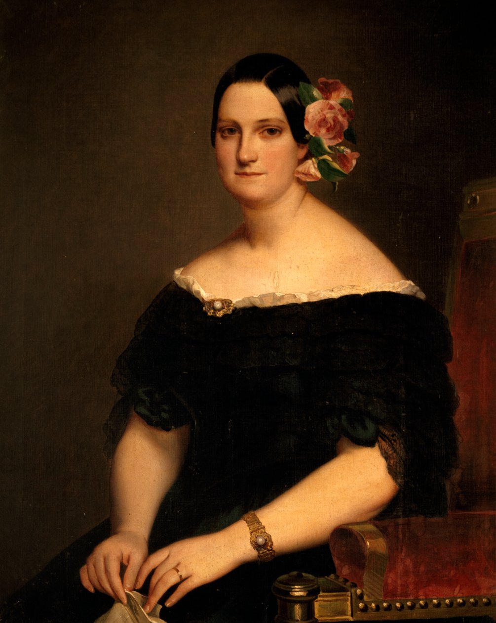 A két szicíliai Maria Christina portréja (Palermo alkotó: Franz Xaver Winterhalter
