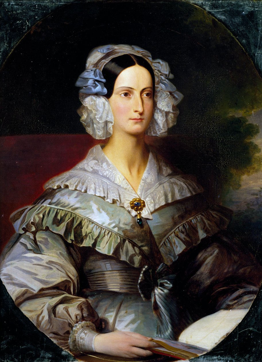 Marie orléansi hercegnő portréja, Franz Xavier Winterhalter alkotó: Franz Xaver Winterhalter