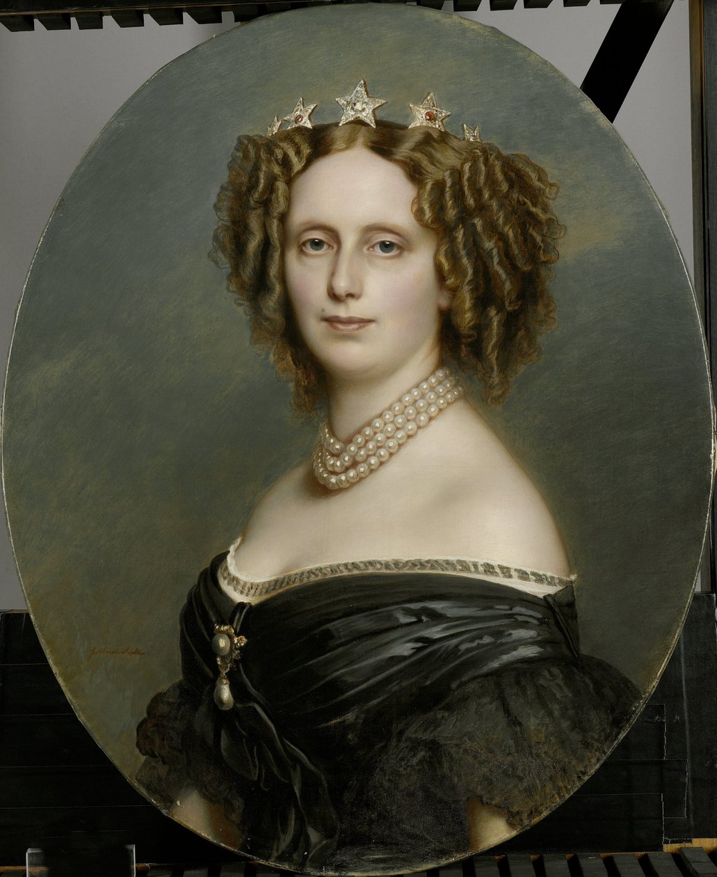 Sophia Frederika Mathilda (1818-77), württembergi hercegnő portréja alkotó: Franz Xaver Winterhalter