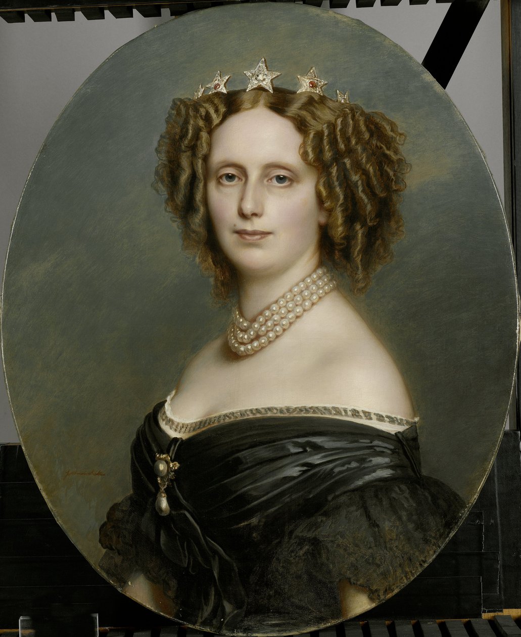 Sophia Frederika Mathilda (1818-77), württembergi hercegnő portréja alkotó: Franz Xaver Winterhalter