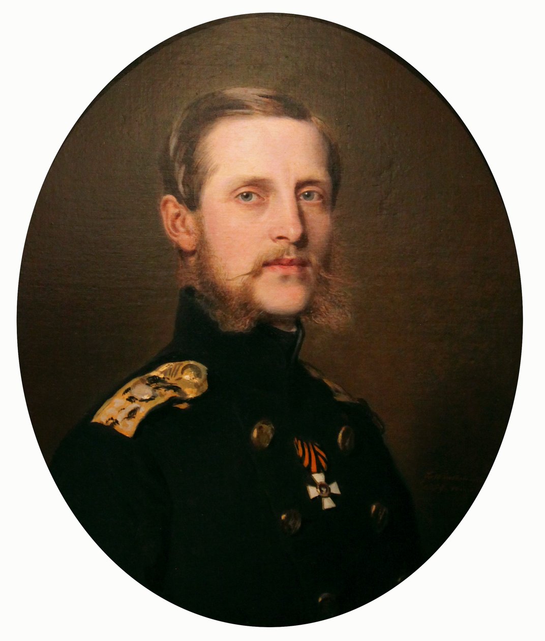 „Konsztantin Nyikolajevics nagyherceg portréja”, 1859 alkotó: Franz Xaver Winterhalter